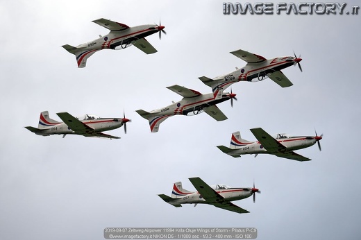 2019-09-07 Zeltweg Airpower 11994 Krila Oluje Wings of Storm - Pilatus P-C9
